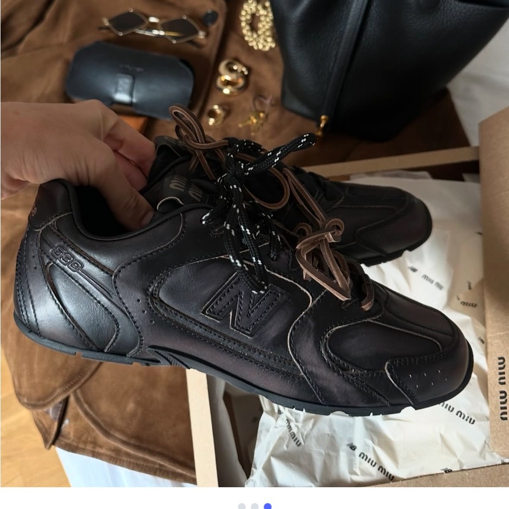 Miu miu new balance sneakers